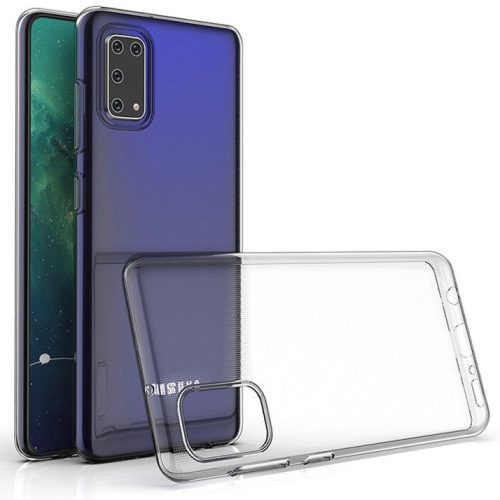Samsung Galaxy A41 Szilikon Tok TPU Áttetsző