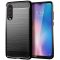 Xiaomi Mi A3 / Xiaomi Mi CC9E Szilikon Tok Karbon Mintázattal Fekete