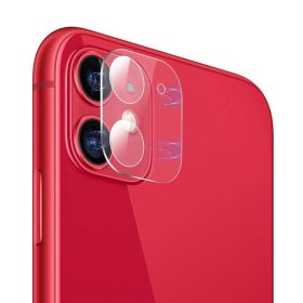   iPhone 11 Kameravédő Lencse Full Camera Tempered Glass 9H Áttetsző