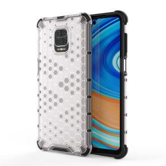   Xiaomi Redmi Note 9S Note 9 Pro Szilikon Tok Ütésállókivitel Honeycomb Series Áttetsző