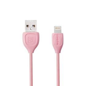   iPhone Lightning Kábel REMAX LESU Adatkábel Töltőkábel RC-050i Rózsaszín
