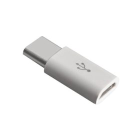   Type-C Átalakító Adapter ( Micro USB -> Type C ) Fehér