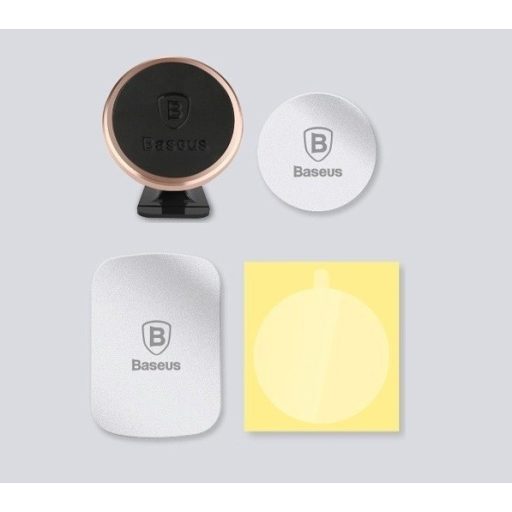 Baseus 360-Forgatható Univerzális Mágneses Autós Tartó Holder  Ezüst