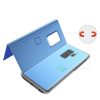 Huawei P30 Pro Notesz Tok Clear View Mirror Style Kék