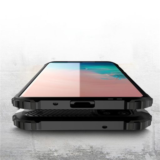 Samsung Galaxy S20 Ultra Tok Hybrid Armor Case Tough Rugged Ütésállókivitel 2in1 Fekete