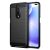 Xiaomi Redmi K30 Szilikon Tok Ütésállókivitel Karbon Mintázattal Fekete