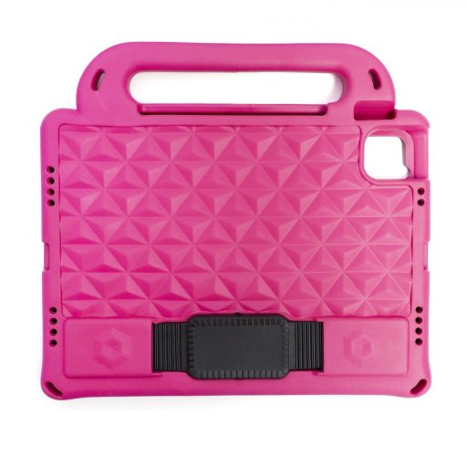 Apple iPad 10.2' 2021/2020/2019 Tablet Tok Ütésállókivitel Diamond Pánttal Pink
