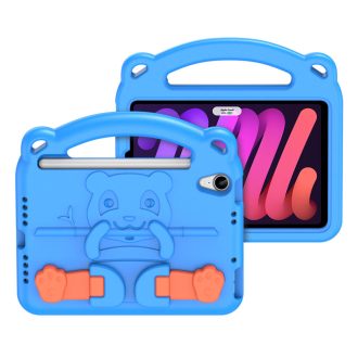   Apple iPad Mini 2021 Dux Ducis Panda Tablet Tok kids safe soft Ütésállókivitel Kék