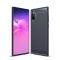 Samsung Galaxy Note 10+ Note 10 Plus Szilikon Tok Karbon Mintával Sötétkék