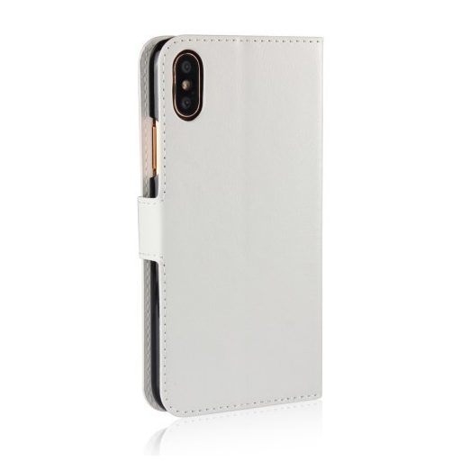 iPhone X Tok Notesz Kitámasztható Business Series Crazy Fényes Fehér