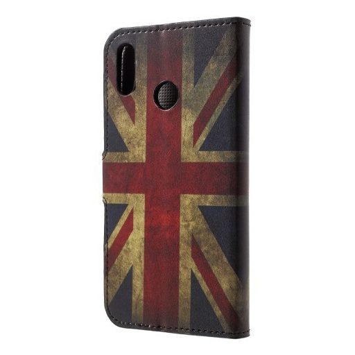 Huawei P20 Lite Tok Mintás Notesz Tok -RMPACK- Retro Series RS01