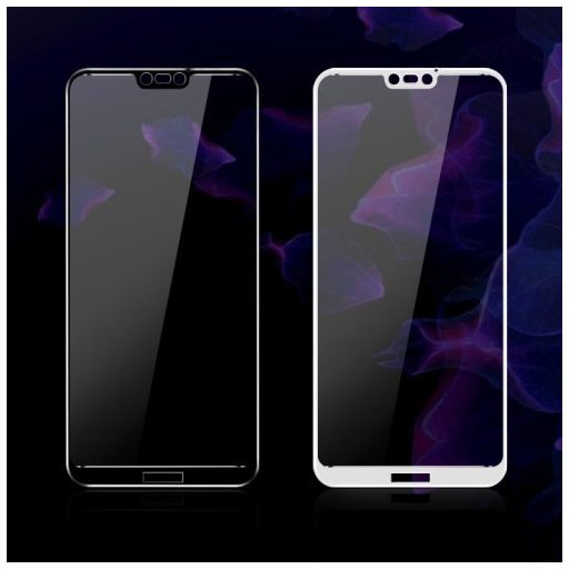 Huawei P20 Lite Tempered Glass IMAK Képernyővédő Üveg FULL 3D Fehér
