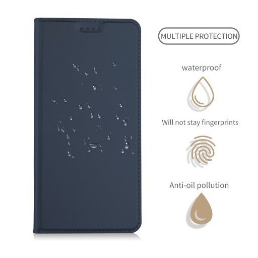 Huawei P20 Pro Tok Notesz Kitámasztható - Kártyartartóval - Mágneses Sötétkék