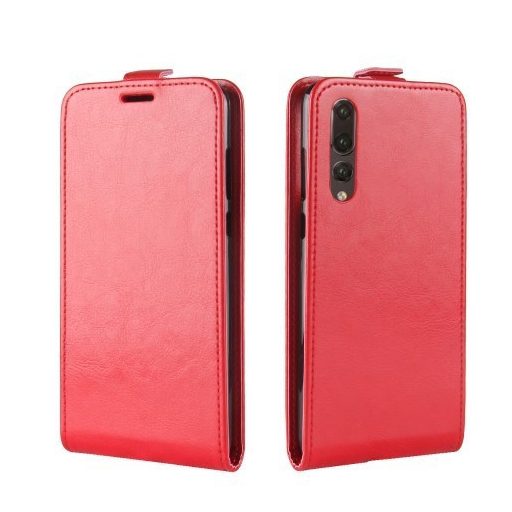 Huawei P20 Pro Flip Tok Mágneses Piros