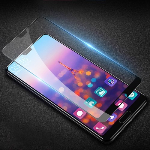 Huawei P20 Pro Kijelzővédő Üveg Tempered Glass - FullSize Áttetsző