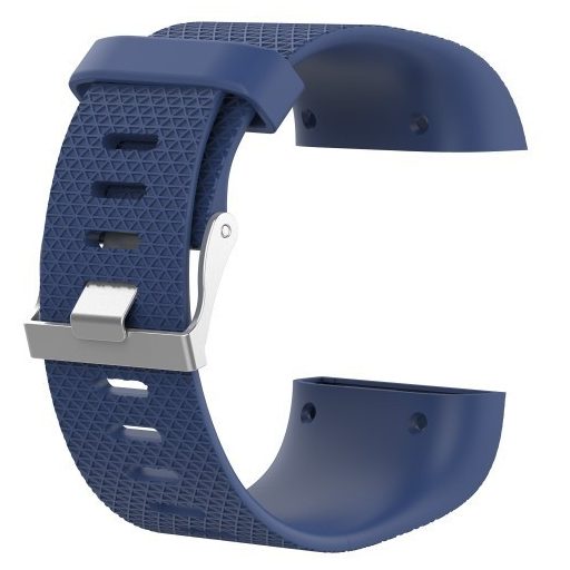 Fitbit Surge Szilikon Óraszíj - Pótszíj ( L ) 10+13 ) Méret Sötétkék