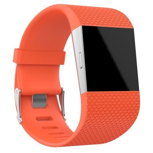 Fitbit Surge Szilikon Óraszíj - Pótszíj ( L ) 10+13 ) Méret Piros