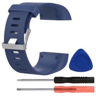   Fitbit Surge Szilikon Óraszíj - Pótszíj ( S ) 8.5-10.5 ) Méret Sötétkék