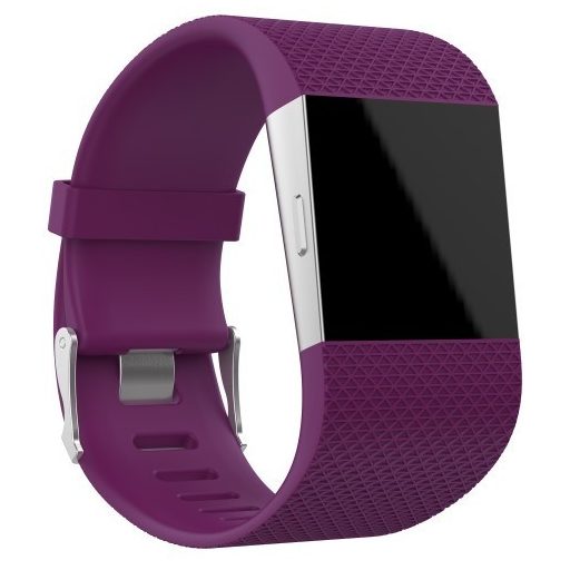 Fitbit Surge Szilikon Óraszíj - Pótszíj ( S ) 8.5-10.5 ) Méret Sötét Lila