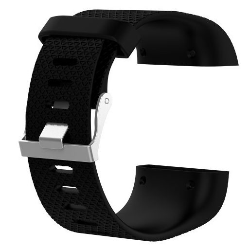 Fitbit Surge Szilikon Óraszíj - Pótszíj ( S ) 8.5-10.5 ) Méret Fekete