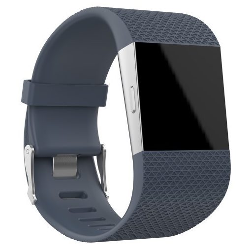 Fitbit Surge Szilikon Óraszíj - Pótszíj ( S ) 8.5-10.5 ) Méret Szürke