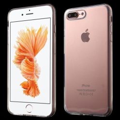   iPhone 8 Plus iPhone 7 Plus Tok Szilikon TPU Fényes - Glossy Series Áttetsző