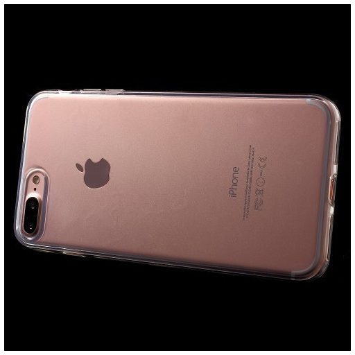 iPhone 8 Plus iPhone 7 Plus Tok Szilikon TPU Fényes - Glossy Series Áttetsző