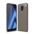 Samsung Galaxy A6 (2018) Szilikon Tok Ütésállókivitel Karbon Mintázattal Szürke