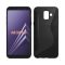 Samsung Galaxy A6 (2018) TPU Szilikon Tok S-Line Design Karbon Mintázattal Fekete