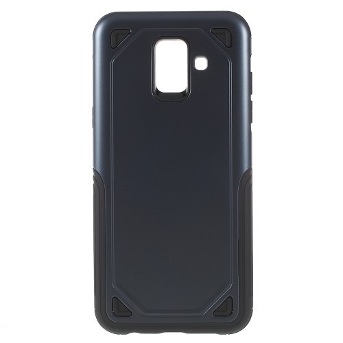 Samsung Galaxy A6 (2018) Tok Ütésálló Armor Rugged Series 2in1 Csúszásgátlóval Sötétkék