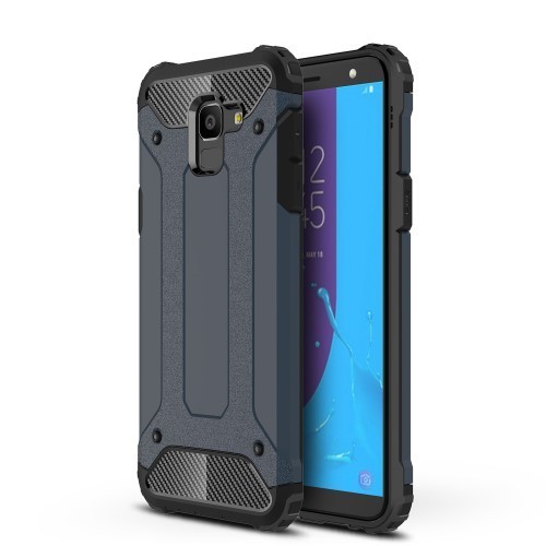 Samsung Galaxy J6 (2018) Ütésálló Armor Tok Guard Series 2in1 Sötétkék