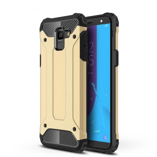 Samsung Galaxy J6 (2018) Ütésálló Armor Tok Guard Series 2in1 Arany