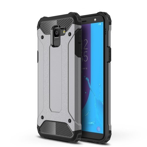 Samsung Galaxy J6 (2018) Ütésálló Armor Tok Guard Series 2in1 Szürke