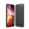 Huawei Mate 20 Lite Tok Szilikon Ütésállókivitel Karbon Mintázattal Fekete