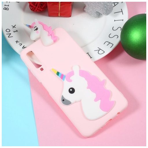 Samsung Galaxy A7 (2018) Mintás Szilikon Tok 3D Cuki - Cute Series A03