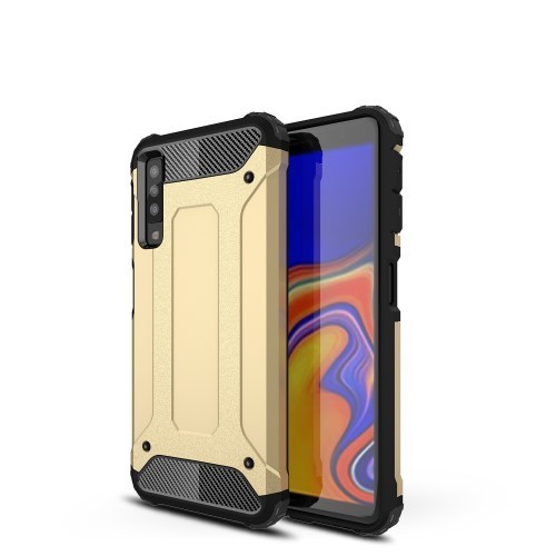 Samsung Galaxy A7 (2018) Ütésálló Armor Tok Guard Series 2in1 Arany