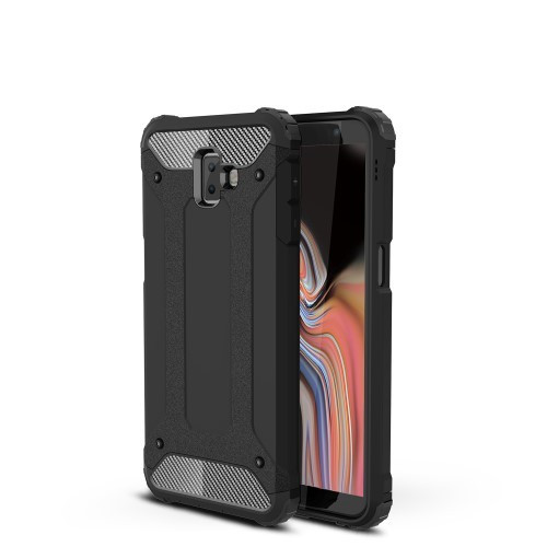 Samsung Galaxy J6+ / J6 Plus Ütésálló Armor Tok Guard Series 2in1 Fekete