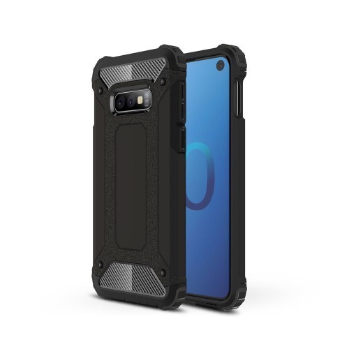 Samsung Galaxy S10e Ütésálló Armor Tok Guard Series 2in1 Fekete