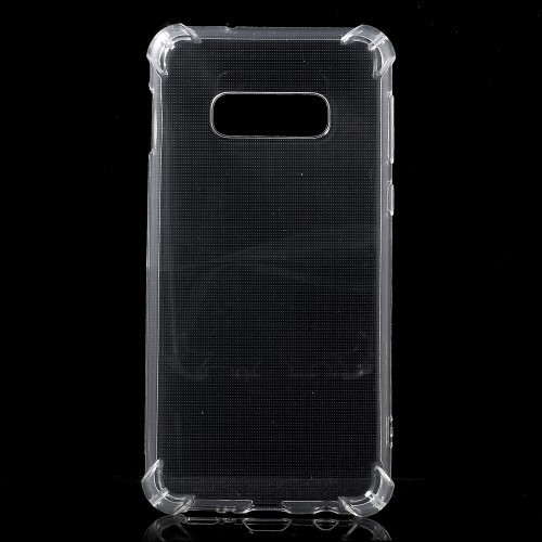 Samsung Galaxy S10e Ütésálló Szilikon Tok Shock TPU GEL Series Áttetsző