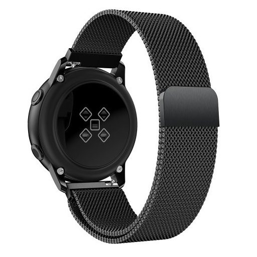Samsung Galaxy Watch Active SM-R500 FémSzíj - Pótszíj Mágneses Fekete