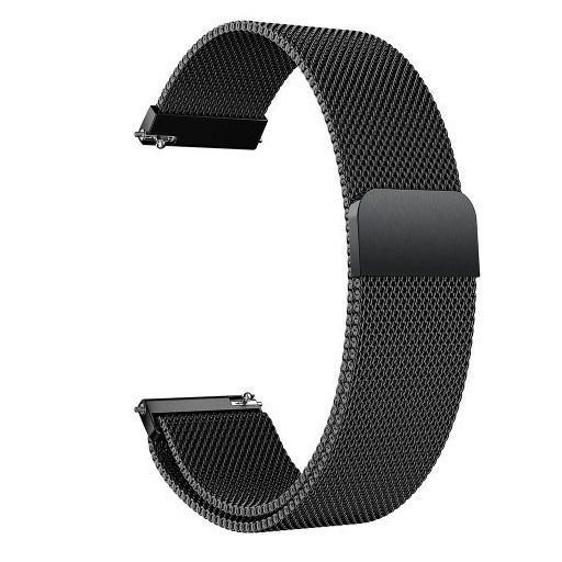 Samsung Galaxy Watch Active SM-R500 FémSzíj - Pótszíj Mágneses Fekete
