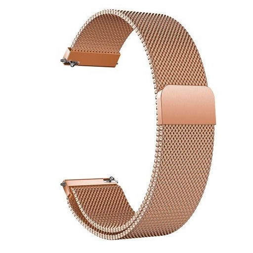 Samsung Galaxy Watch Active SM-R500 FémSzíj - Pótszíj Mágneses Rózsaarany