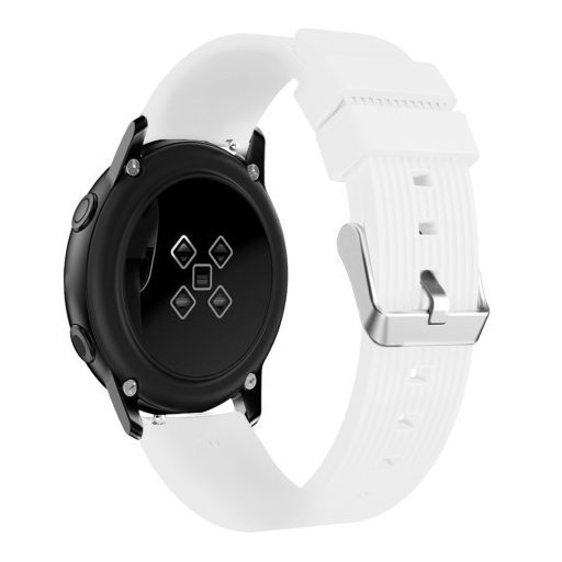 Szilikon Óraszíj - Pótszíj Samsung Galaxy Active SM-R500 Sport Style Series Fehér