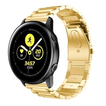   Samsung Galaxy Watch Active Pótszíj Óraszíj SM-R500 Fémszíj - Arany