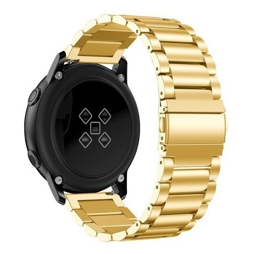 Samsung Galaxy Watch Active Pótszíj Óraszíj SM-R500 Fémszíj - Arany
