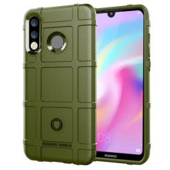   Huawei P30 Lite Ütésálló Tok Anti-Shock Series Rugged Shield -RMPACK- KatonaZöld