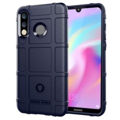   Huawei P30 Lite Ütésálló Tok Anti-Shock Series Rugged Shield -RMPACK- Sötétkék