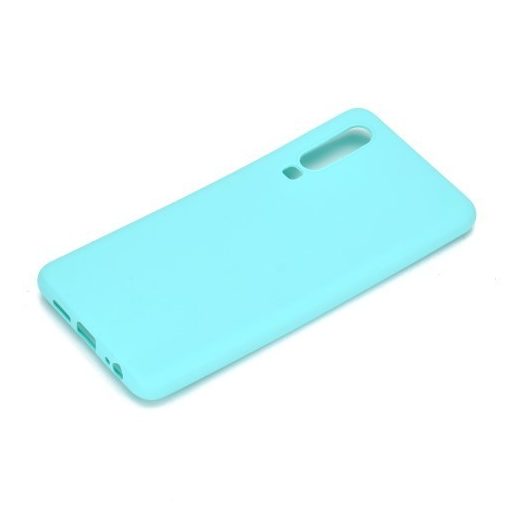 Huawei P30 Tok Szilikon Soft Matte Series Cián