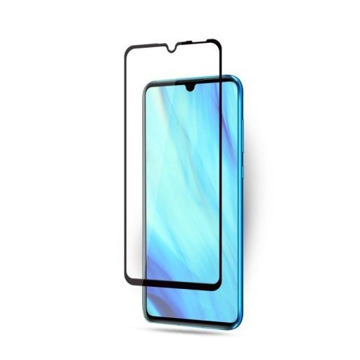 Huawei P30 Képernyővédő Üveg - Tempered Glass AMORUS - Fekete