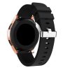 Samsung Galaxy Watch 42mm Szíj Sport Style Series Szilikon Pótszíj Fekete